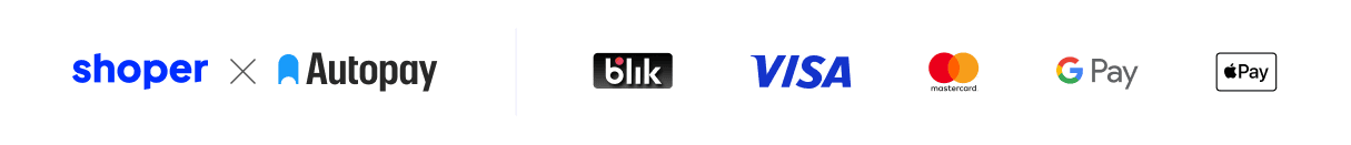 Shoper Platnosci - Autopay: BLIK, Visa, Mastercard, Google Pay, Apple Pay